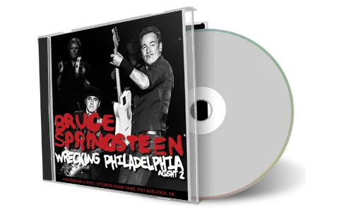 Artwork Cover of Bruce Springsteen 2012-09-03 CD Philadelphia Audience