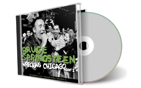 Artwork Cover of Bruce Springsteen 2012-09-08 CD Chicago Audience