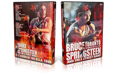 Artwork Cover of Bruce Springsteen 1985-08-26 DVD Toronto Audience