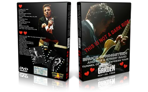 Artwork Cover of Bruce Springsteen 1988-05-22 DVD New York City Audience