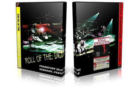 Artwork Cover of Bruce Springsteen 1992-06-25 DVD Frankfurt Audience