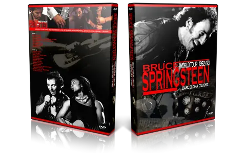 Artwork Cover of Bruce Springsteen 1992-07-03 DVD Barcelona Audience