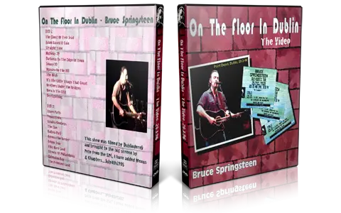 Artwork Cover of Bruce Springsteen 1996-03-20 DVD Dublin Audience