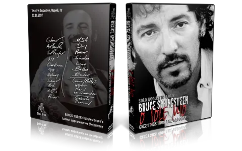 Artwork Cover of Bruce Springsteen 1997-05-22 DVD Naples Audience
