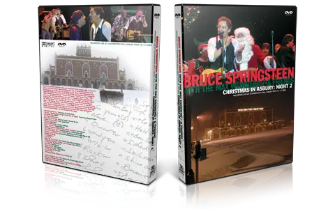 Artwork Cover of Bruce Springsteen 2003-12-07 DVD Asbury Park Audience