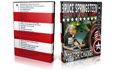 Artwork Cover of Bruce Springsteen 2004-10-05 DVD St Paul Audience