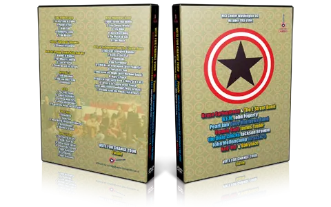 Artwork Cover of Bruce Springsteen 2004-10-11 DVD Washington Proshot