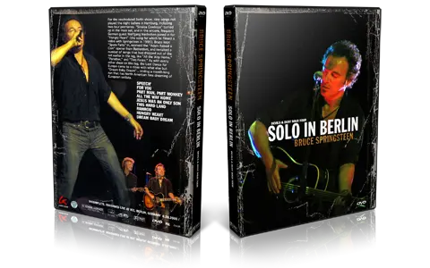 Artwork Cover of Bruce Springsteen 2005-06-28 DVD Berlin Audience
