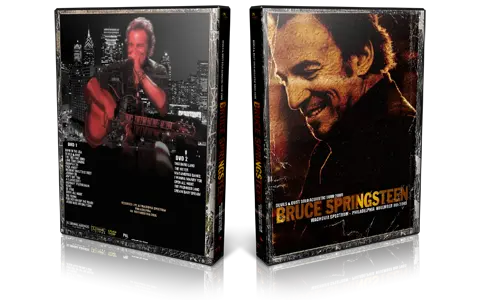 Artwork Cover of Bruce Springsteen 2005-11-08 DVD Philadelphia Audience