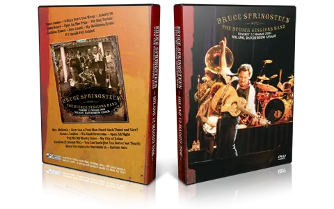 Artwork Cover of Bruce Springsteen 2006-05-12 DVD Milan Audience