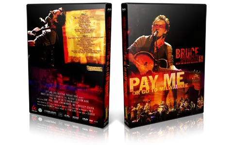 Artwork Cover of Bruce Springsteen 2006-06-14 DVD Milwaukee Audience