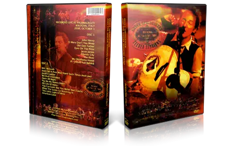 Artwork Cover of Bruce Springsteen 2006-10-01 DVD Bologna Audience