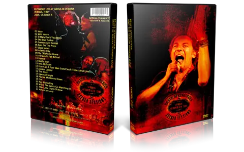 Artwork Cover of Bruce Springsteen 2006-10-05 DVD Verona Audience