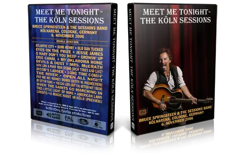 Artwork Cover of Bruce Springsteen 2006-11-06 DVD Cologne Audience