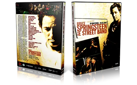 Artwork Cover of Bruce Springsteen 2007-10-02 DVD Hartford Audience