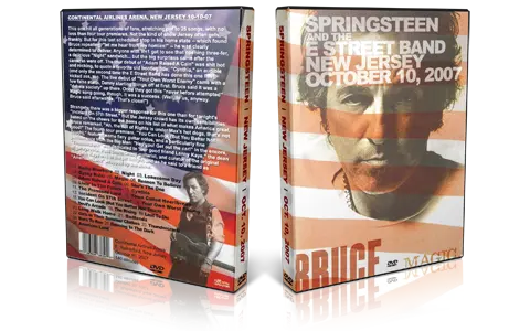 Artwork Cover of Bruce Springsteen 2007-10-10 DVD East Rutherford Audience
