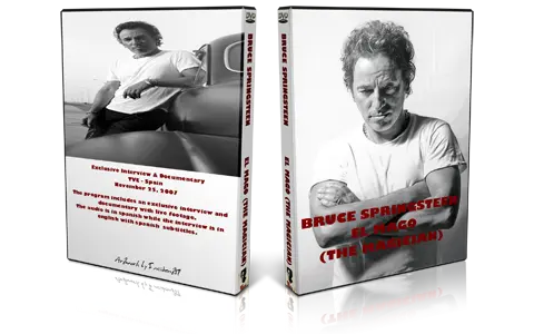 Artwork Cover of Bruce Springsteen 2007-11-25 DVD Madrid Audience