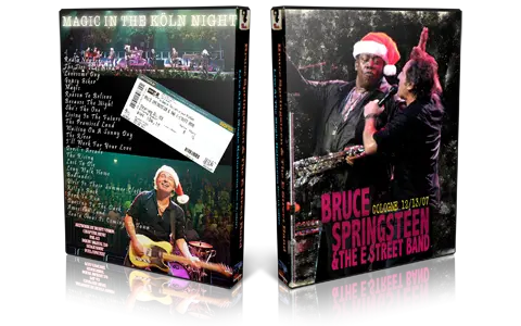 Artwork Cover of Bruce Springsteen 2007-12-13 DVD Cologne Audience