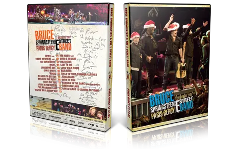 Artwork Cover of Bruce Springsteen 2007-12-17 DVD Paris Audience