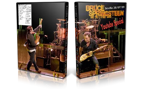 Artwork Cover of Bruce Springsteen 2009-07-28 DVD Sevilla Audience