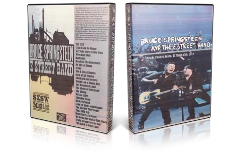 Artwork Cover of Bruce Springsteen 2012-03-15 DVD Austin-Show Audience