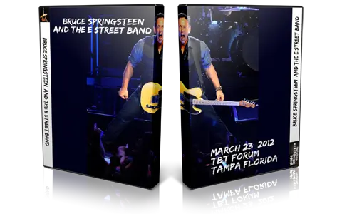 Artwork Cover of Bruce Springsteen 2012-03-23 DVD Tampa Audience