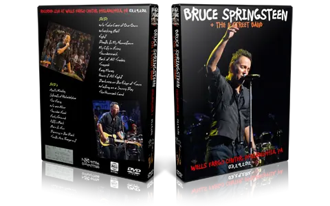 Artwork Cover of Bruce Springsteen 2012-03-29 DVD Philadelphia Audience