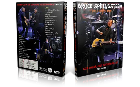 Artwork Cover of Bruce Springsteen 2012-04-03 DVD East Rutherford Audience