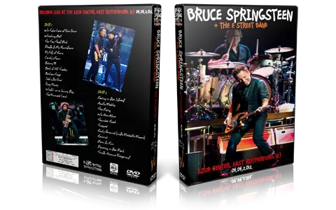 Artwork Cover of Bruce Springsteen 2012-04-04 DVD East Rutherford Audience