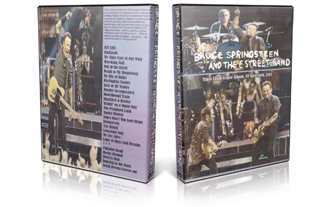 Artwork Cover of Bruce Springsteen 2012-04-16 DVD Albany Audience
