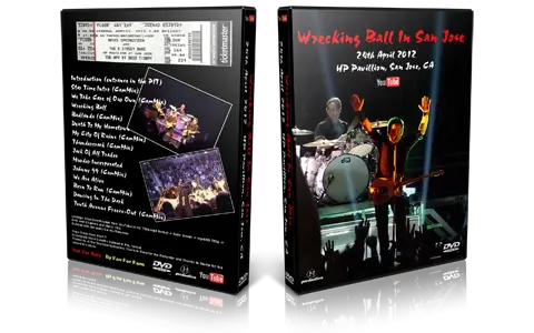 Artwork Cover of Bruce Springsteen 2012-04-24 DVD San Jose Audience