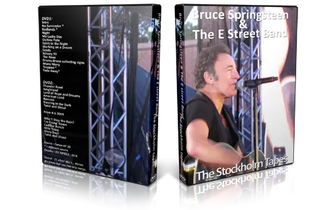 Artwork Cover of Bruce Springsteen Compilation DVD The Stockholm Tapes 2009 Audience