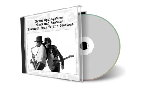 Artwork Cover of Bruce Springsteen Compilation CD Flesh and Fantasy Homemade Born To Run Sessions Soundboard