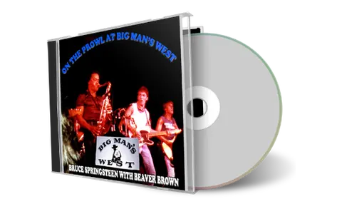 Artwork Cover of Bruce Springsteen Compilation CD On The Prowl at Big Mans West Audience
