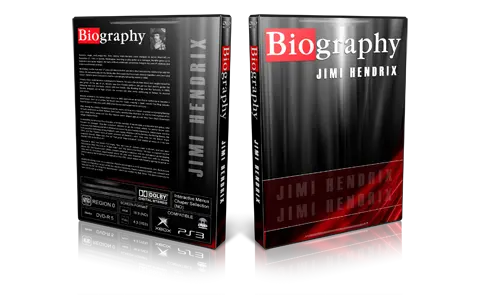 Artwork Cover of Jimi Hendrix Compilation DVD Biography From Biography Channel Proshot