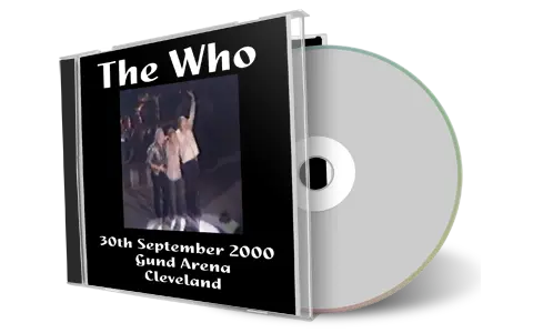 Artwork Cover of The Who 2000-09-30 CD Cleveland Soundboard