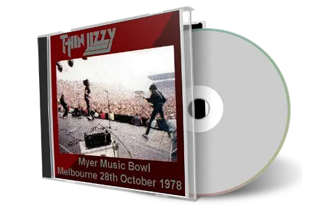 Artwork Cover of Thin Lizzy 1978-10-28 CD Melbourne Audience