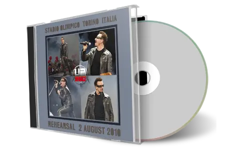 Artwork Cover of U2 2010-08-02 CD Torino Soundboard