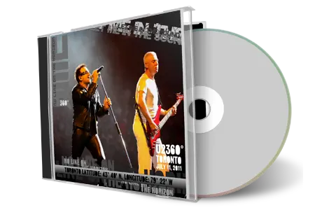 Artwork Cover of U2 2011-07-11 CD Toronto Audience
