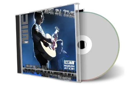 Artwork Cover of U2 2011-07-14 CD Philadelphia Audience
