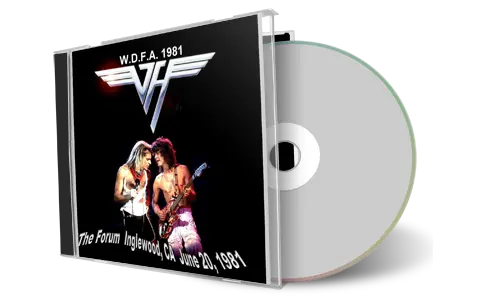 Artwork Cover of Van Halen 1981-06-20 CD Inglewood Audience