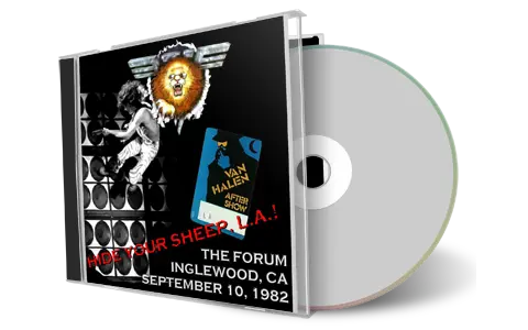 Artwork Cover of Van Halen 1982-09-10 CD Inglewood Audience