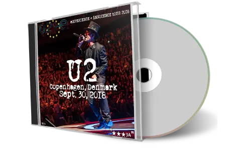 Artwork Cover of U2 2018-09-30 CD Copenhagen Audience