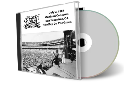 Artwork Cover of Ozzy Osbourne 1981-07-04 CD Oakland Audience