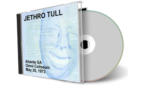 Artwork Cover of Jethro Tull 1973-05-20 CD Atlanta Audience