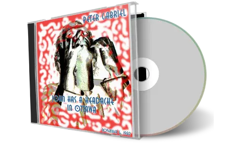 Artwork Cover of Peter Gabriel 1982-11-06 CD Ottawa Audience