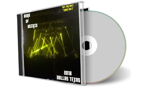 Artwork Cover of Born of Osiris 2018-02-02 CD Dallas Audience