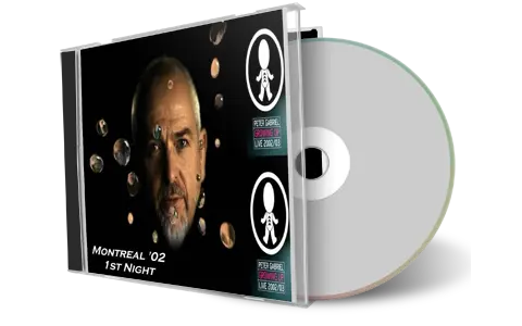 Artwork Cover of Peter Gabriel 2002-11-28 CD Montreal Audience
