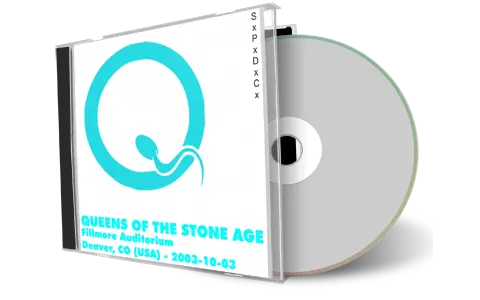 Artwork Cover of Queens of The Stone Age 2003-10-03 CD Denver Audience