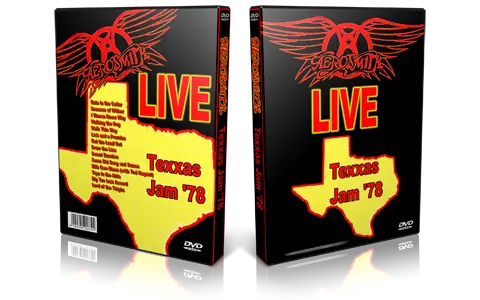 Artwork Cover of Aerosmith 1978-04-07 CD Dallas Soundboard
